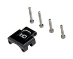 Hot Racing Axial SCX24 Aluminum Rear Axle Truss Upper Link Mount (Black)-SCX 24 PARTS-Mike's Hobby