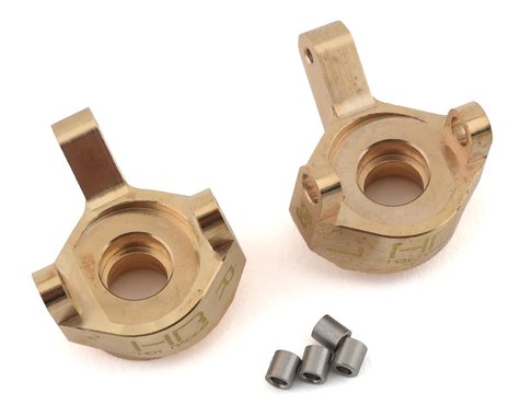 Hot Racing Axial SCX24 Brass Front Steering Knuckle (2)-SCX 24 PARTS-Mike's Hobby