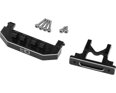Hot Racing Axial SCX24 Aluminum Rear Body Mount Support (Black)-Hop-Up-Mike's Hobby