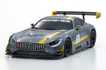 KYOSHO, Mini-Z RWD MR-03 Readyset Mercedes- AMG GT3 Presentation Car, KYO32338GY-Cars & Trucks-Mike's Hobby