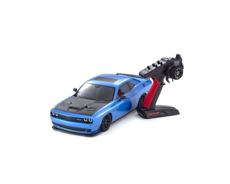 Kyosho EP Fazer Mk2 FZ02L 2015 Dodge SRT Challenger Hellcat ReadySet (Blue) w/Syncro KT-231P Radio-DRIFT/STREET CAR-Mike's Hobby