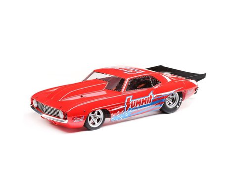 Losi 22S '69 Camaro No Prep 1/10 RTR Brushless Drag Race Car (Summit) w/Spektrum SLT3 2.4GHz Radio (LOS03035T1)-Cars & Trucks-Mike's Hobby