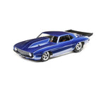 Losi 22S '69 Camaro No Prep 1/10 RTR Brushless Drag Race Car (Blue) w/Spektrum SLT3 2.4GHz Radio (LOS03035T2)-Cars & Trucks-Mike's Hobby