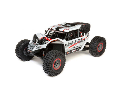 Losi Super Rock Rey SRR 1/6 4WD RTR Electric Rock Racer (WHITE)-Cars & Trucks-Mike's Hobby