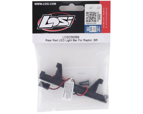 Losi Baja Rey Rear LED Light Bar (Red)-PARTS-Mike's Hobby