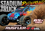 Traxxas Rustler 4X4 VXL: 1/10-scale 4WD Brushless Stadium Truck-Cars & Trucks-Mike's Hobby