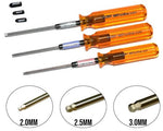 MIP Hex Driver Ball Wrench Set, Metric (3), MIP9506-tool-Mike's Hobby