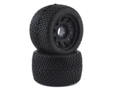 Pro-Line Road Rage MX38 3.8" Tire w/Raid 8x32 Wheels (2) (Black) (M2) w/Removable Hex-RC Car Tires and Wheels-Mike's Hobby