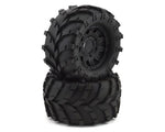 Pro-Line Masher 2.8" Pre-Mounted w/Raid Electric Rear Wheels (2) (Black) (M2) w/Removable Hex-RC Car Tires and Wheels-Mike's Hobby