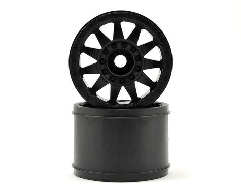 Pro-Line F-11 3.8" 17mm 1/2 Offset Wheels (2) (Black)-RC Car Tires and Wheels-Mike's Hobby