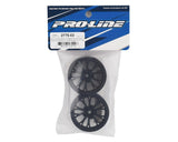 Pro-Line Pomona Drag Spec 2.2" Front Drag Racing Wheels (2) w/12mm Hex (Black)-RC Car Tires and Wheels-Mike's Hobby