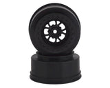 Pro-Line Pomona Drag Spec Rear Drag Racing Wheels (2) w/12mm Hex (Black)-WHEELS AND TIRES MAI-Mike's Hobby