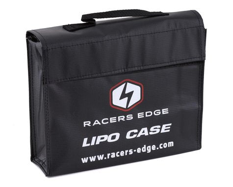 Racers Edge LiPo Safety Briefcase (240 x 180 x 65mm) RCE2104-lipo bag-Mike's Hobby