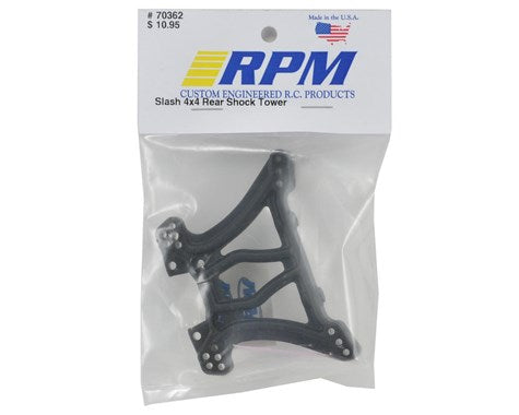 Rear Shock Tower, Black: SLH 4x4, ST 4x4,Rally-RC CAR PARTS-Mike's Hobby