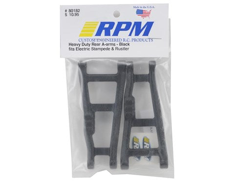 RPM Traxxas Rustler/Stampede Rear A-Arms (Black) (2)-RC CAR PARTS-Mike's Hobby