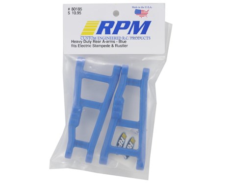 RPM Traxxas Rustler/Stampede Rear A-Arm Set (Blue) (2)-RC CAR PARTS-Mike's Hobby