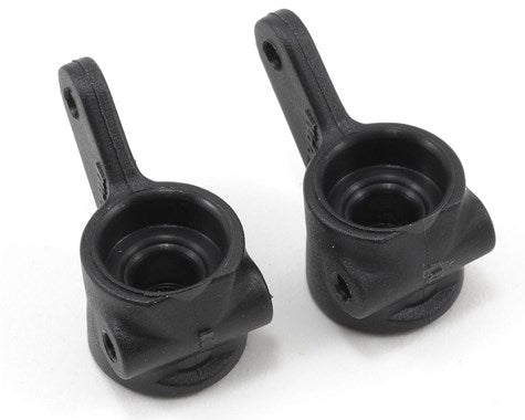 RPM80372 RPM Front Bearing Carrier Set for Traxxas Slash/Bandit/Rustler/Stampede (Black) (2)-PARTS-Mike's Hobby