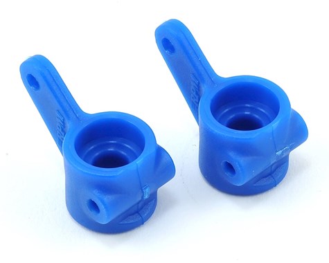 RPM Front Traxxas Steering Blocks (2) (Blue)-RC CAR PARTS-Mike's Hobby