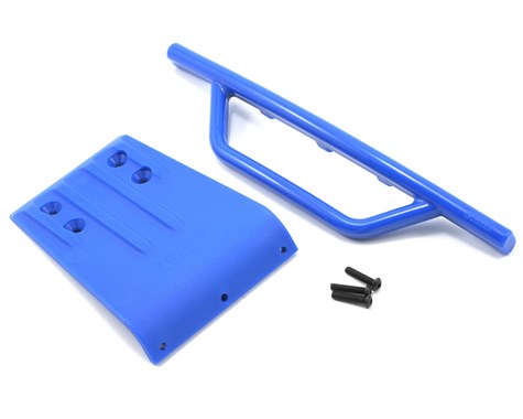 RPM Traxxas Slash Front Bumper & Skid Plate (Blue)-RC CAR PARTS-Mike's Hobby