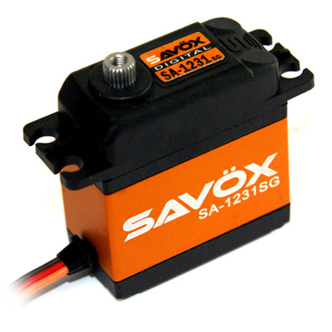 Savox SA-1231SG Tall Digital "High Torque" Steel Gear Servo-SERVO-Mike's Hobby