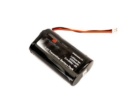 SPEKTRUM 2000 mAh TX Battery: DX9,DX7S,DX8, SPMB2000LITX-BATTERY-Mike's Hobby