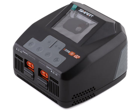 SPMXC2010 Spektrum RC S2200 G2 AC LiPo Smart Charger (6S/20A/200W x2)-CHARGER-Mike's Hobby
