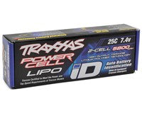 Traxxas 2S "Power Cell" 25C LiPo Battery w/iD Traxxas Connector (7.4V/5800mAh)-BATTERY-Mike's Hobby
