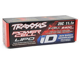 Traxxas 3S "Power Cell" 25C LiPo Battery w/iD Traxxas Connector (11.1V/6400mAh)-Mike's Hobby