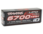 Traxxas 4S "Power Cell" 25C LiPo Battery w/iD Traxxas Connector (14.8V/6700mAh)-Mike's Hobby