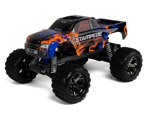 Traxxas Stampede VXL Brushless 1/10 RTR 2WD Monster Truck (Orange) w/TQi 2.4GHz Radio & TSM-Cars & Trucks-Mike's Hobby