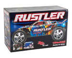 Traxxas Rustler 1/10 RTR 2WD Electric Stadium Truck (Blue) (No Battery or Charger)-Cars & Trucks-Mike's Hobby