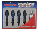 Traxxas Aluminum GTR Shock Set (Blue) (4)-Shocks-Mike's Hobby