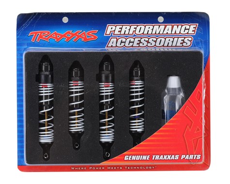 Traxxas Big Bore Shocks (Slash) (4) **FREE ECONOMY SHIPPING ON THIS ITEM**-TRAXXAS-Mike's Hobby