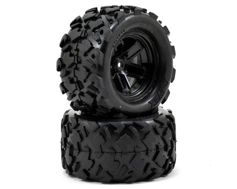 Traxxas LaTrax Assembled Teton 5-Spoke Wheels & Tires (2)-WHEELS AND TIRES-Mike's Hobby