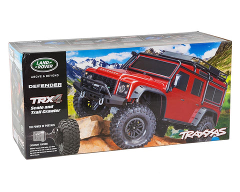 Traxxas TRX-4 1/10 Scale Trail Rock Crawler w/Land Rover Defender Body-ROCK CRAWLER-Mike's Hobby