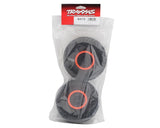 TRA8472 Traxxas Unlimited Desert Racer Pre-Mounted BFGoodrich Baja KR3 Tires w/Method Racing Beadlock Wheels (Black/Orange) (2)-WHEELS AND TIRES-Mike's Hobby