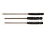 Traxxas Speed Bit Ball-End 1/4" Drive Hex Driver Set (3) (2.0mm, 2.5mm, 3.0mm)-tool-Mike's Hobby