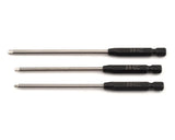 Traxxas Speed Bit Ball-End 1/4" Drive Hex Driver Set (3) (2.0mm, 2.5mm, 3.0mm)-tool-Mike's Hobby