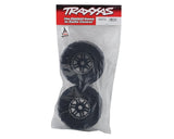 Traxxas Maxx 2.8" All-Terrain Pre-Mounted Tires (2) (Black)-RC Car Tires and Wheels-Mike's Hobby