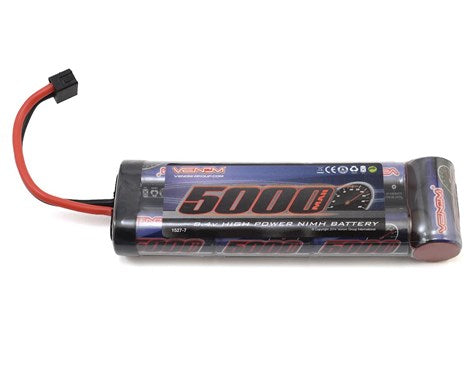 Venom Power 7 Cell NiMH Flat Battery w/Universal Connector (8.4V/5000mAh)-BATTERY-Mike's Hobby