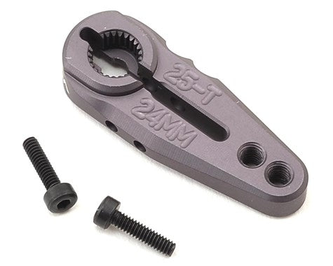 VPS02410 Vanquish Products Aluminum 24mm Clamping Servo Horn (25T)-servo accessories-Mike's Hobby