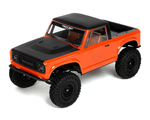 Vanquish Products VS4-10 Ultra Rock Crawler Kit w/Origin Half Cab Body (Silver)-ROCK CRAWLER-Mike's Hobby