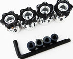 Hot Racing Hex Hub Adapters 12mm to 17mm W/ 6mm Offset, HRAWH17HS01-RC CAR PARTS-Mike's Hobby