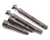 YEA-AXSC-043 Yeah Racing SCX24 Steel Front Driveshafts-PARTS-Mike's Hobby